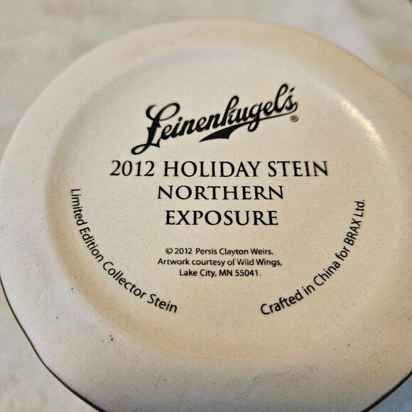 Leinenkugel's 2012 Holiday Stein - Northern Exposure - Limited Edition - Picture 6 of 8